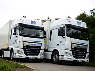 ADR transport 2 box road trains